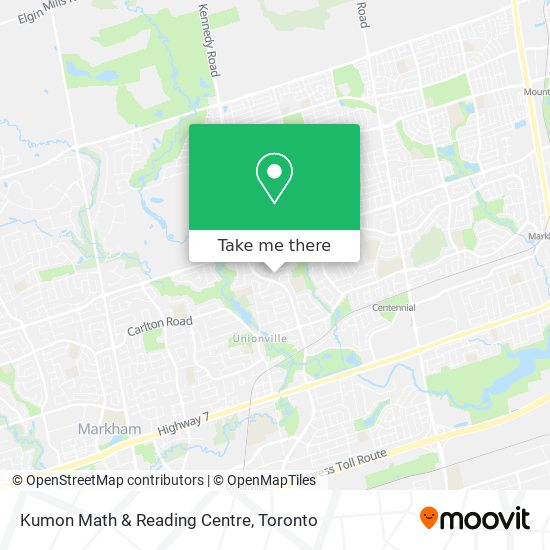 Kumon Math & Reading Centre plan