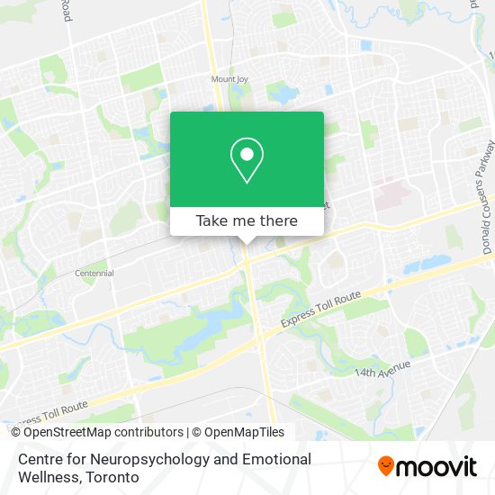 Centre for Neuropsychology and Emotional Wellness plan