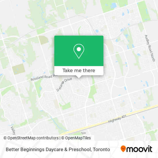 Better Beginnings Daycare & Preschool map
