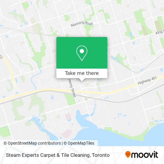 Steam Experts Carpet & Tile Cleaning map