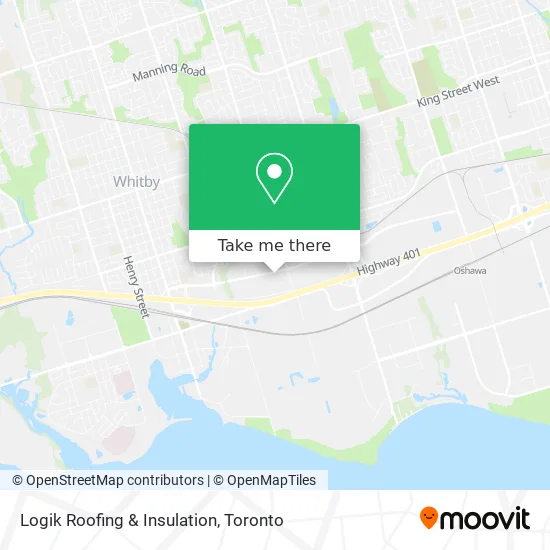 Logik Roofing & Insulation map
