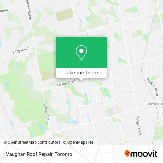 Vaughan Roof Repair plan