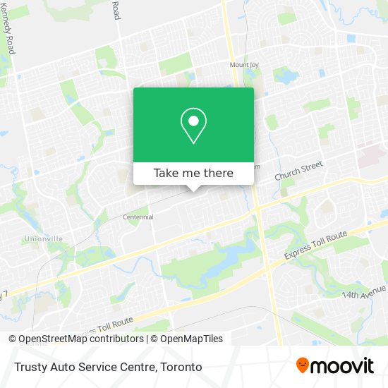 Trusty Auto Service Centre map