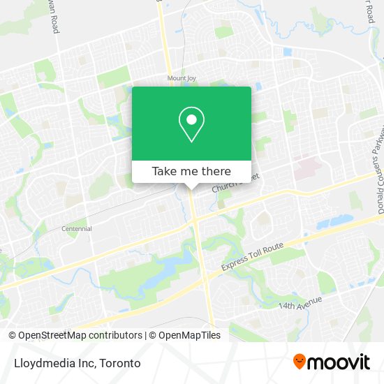 Lloydmedia Inc map