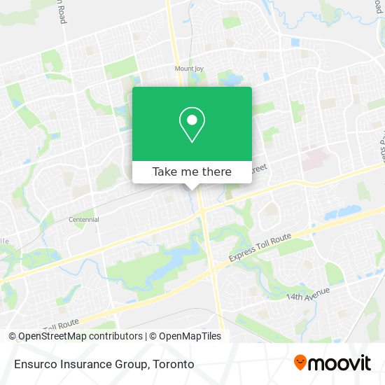 Ensurco Insurance Group map