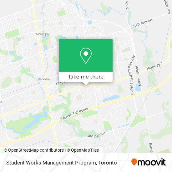 Student Works Management Program map