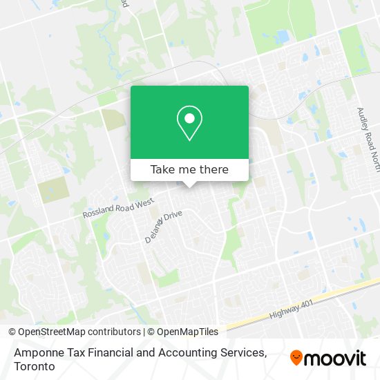 Amponne Tax Financial and Accounting Services map