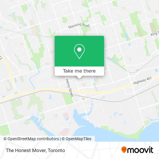 The Honest Mover map