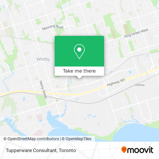 Tupperware Consultant map