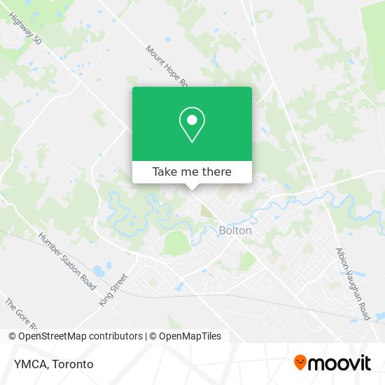 YMCA map