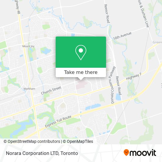 Norara Corporation LTD map