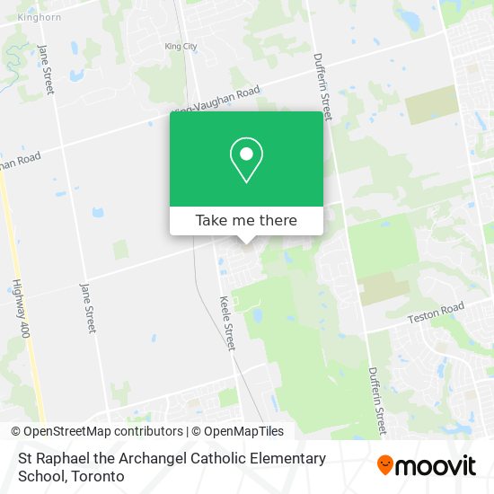St Raphael the Archangel Catholic Elementary School map
