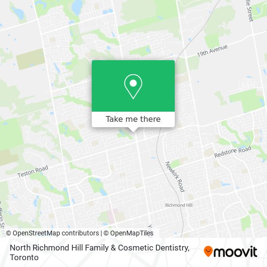 North Richmond Hill Family & Cosmetic Dentistry plan