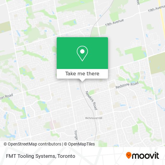 FMT Tooling Systems map
