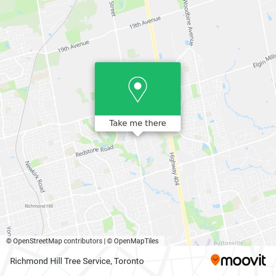 Richmond Hill Tree Service plan