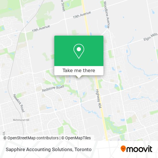 Sapphire Accounting Solutions map