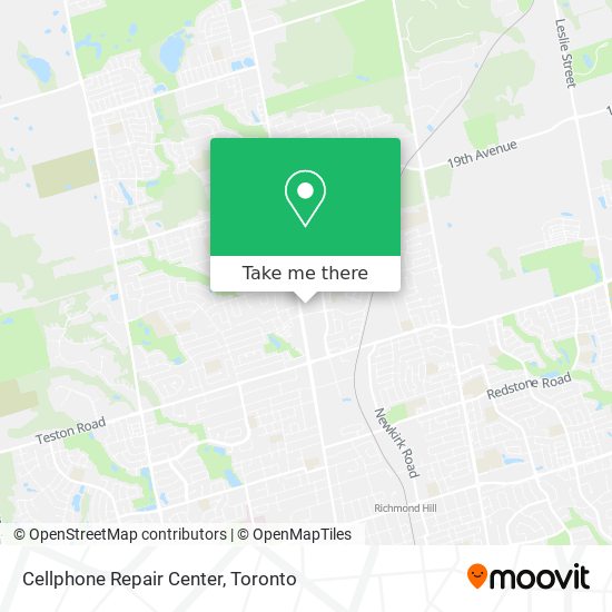 Cellphone Repair Center plan