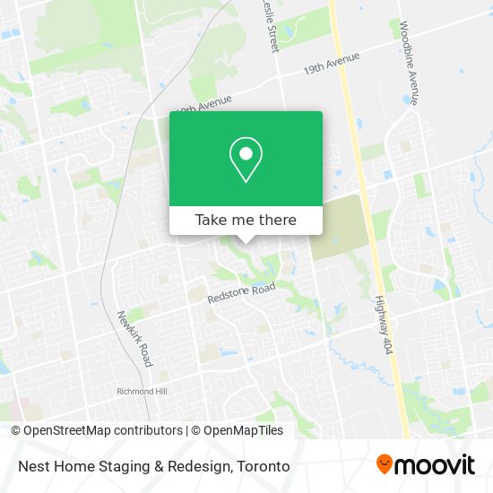 Nest Home Staging & Redesign map