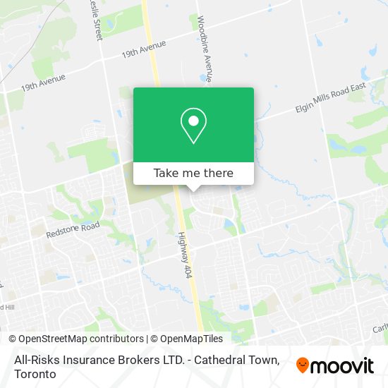 All-Risks Insurance Brokers LTD. - Cathedral Town plan