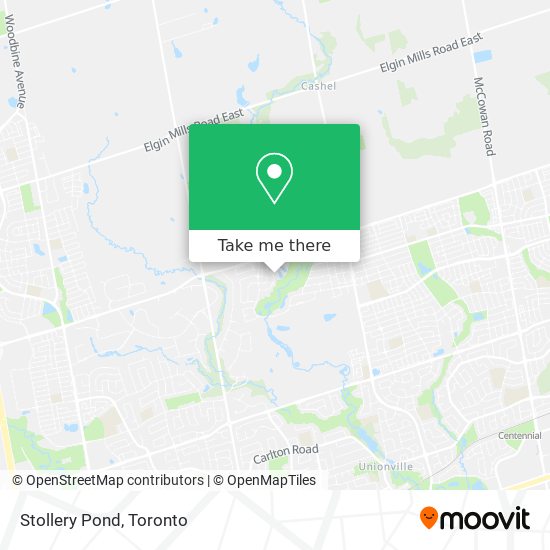 Stollery Pond map