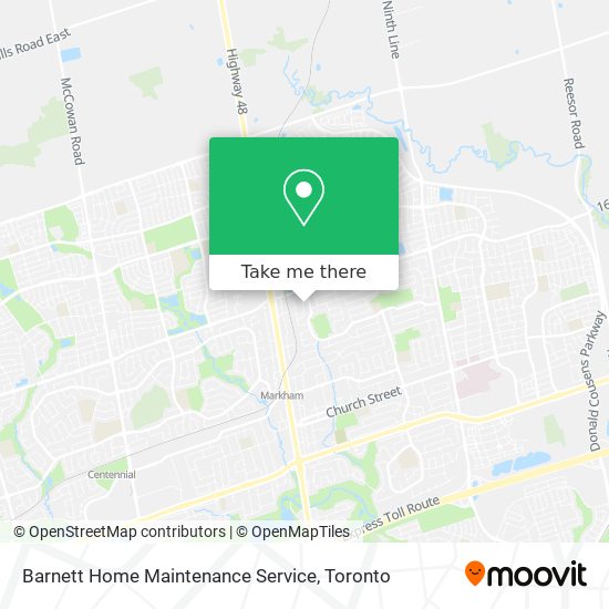 Barnett Home Maintenance Service map