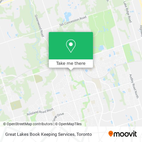 Great Lakes Book Keeping Services map