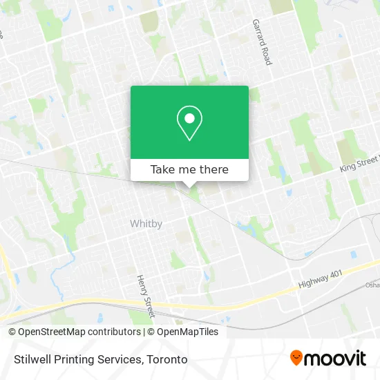 Stilwell Printing Services map