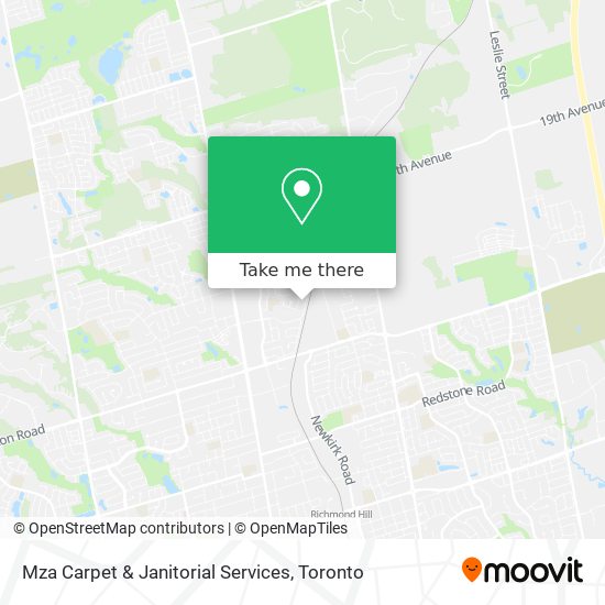 Mza Carpet & Janitorial Services map