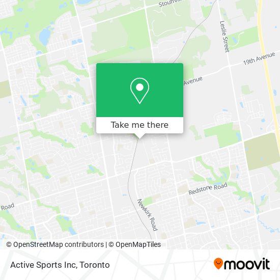 Active Sports Inc map