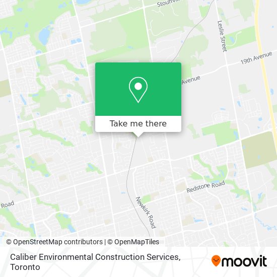 Caliber Environmental Construction Services map