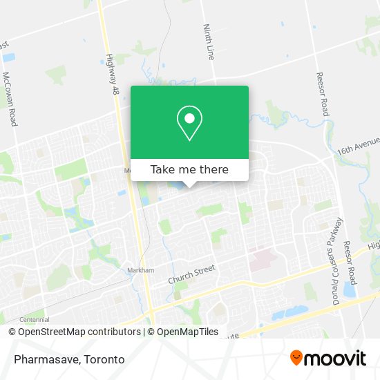 Pharmasave map