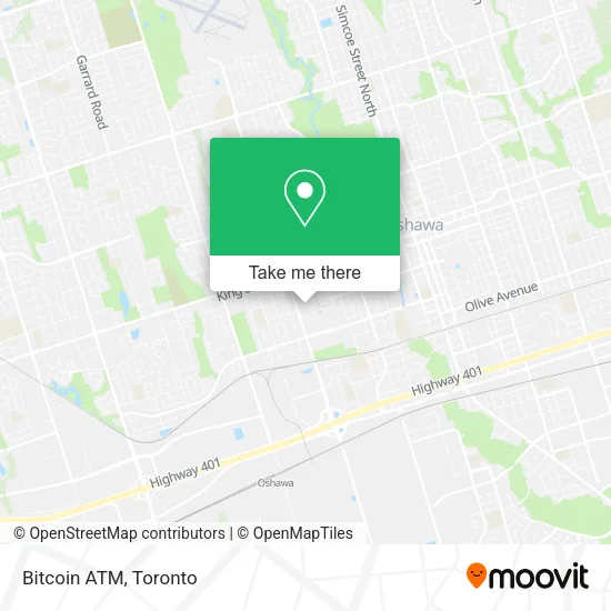Bitcoin ATM map