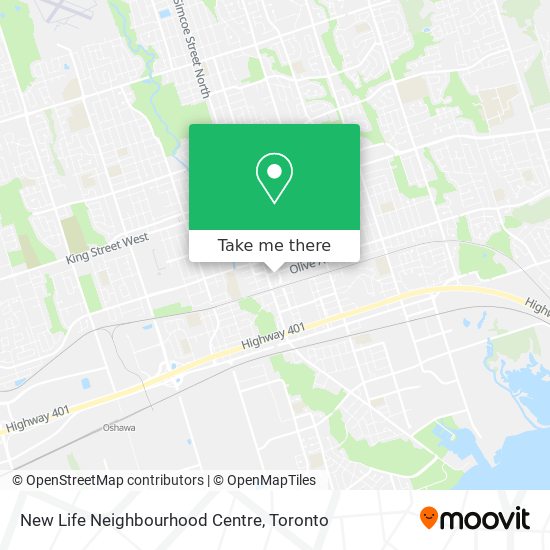 New Life Neighbourhood Centre map