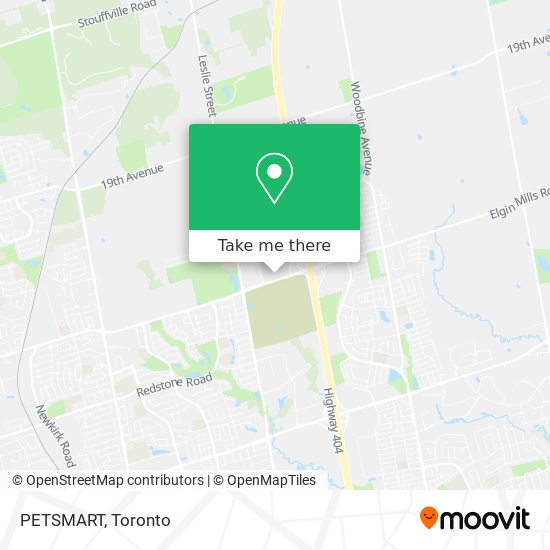 PETSMART map