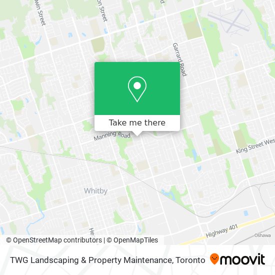 TWG Landscaping & Property Maintenance map