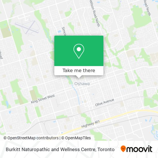 Burkitt Naturopathic and Wellness Centre map