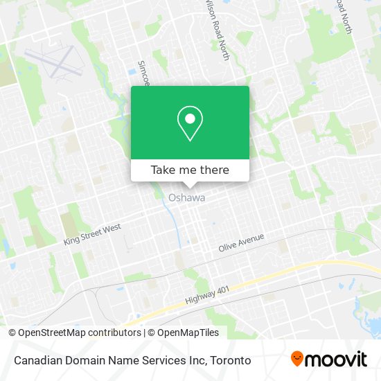 Canadian Domain Name Services Inc map