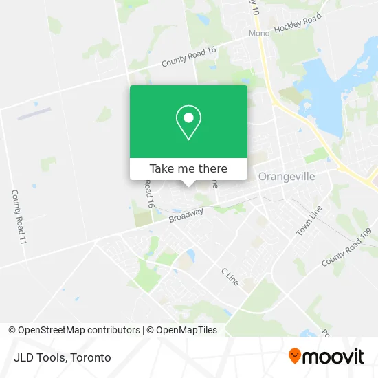 JLD Tools map