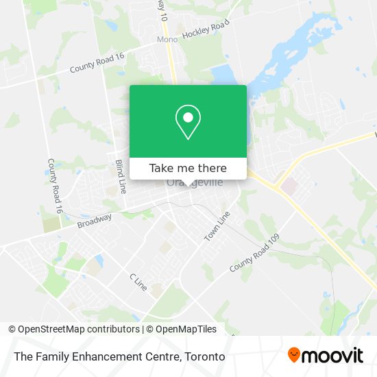 The Family Enhancement Centre map