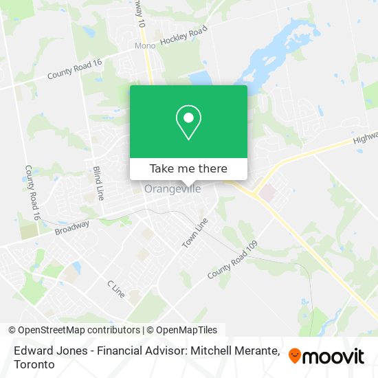 Edward Jones - Financial Advisor: Mitchell Merante map