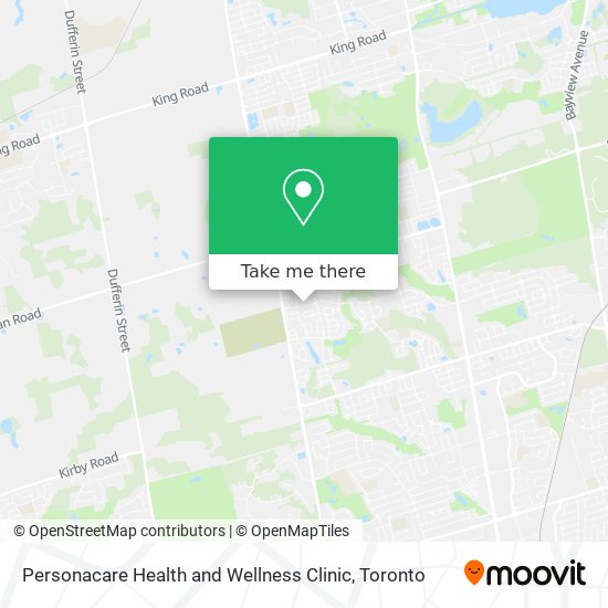 Personacare Health and Wellness Clinic map