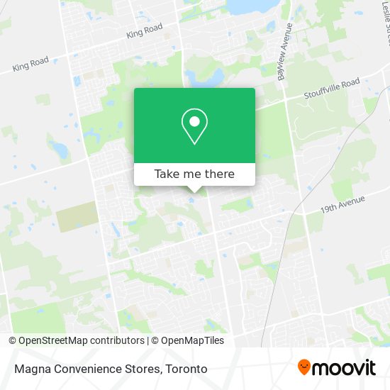 Magna Convenience Stores map