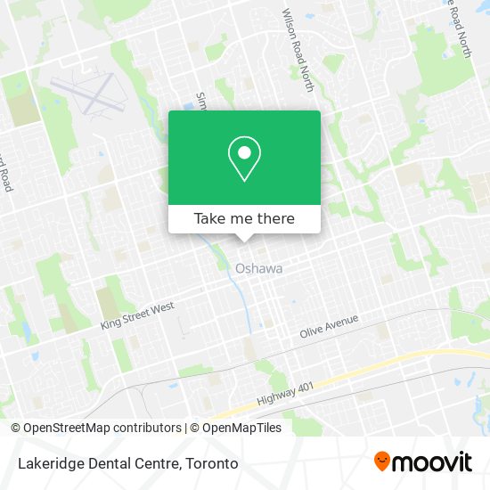 Lakeridge Dental Centre plan