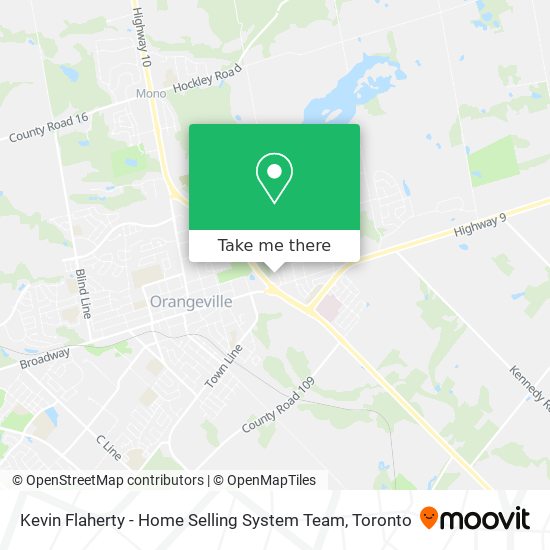 Kevin Flaherty - Home Selling System Team map