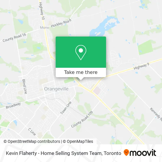Kevin Flaherty - Home Selling System Team map