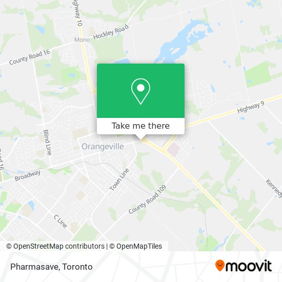 Pharmasave map