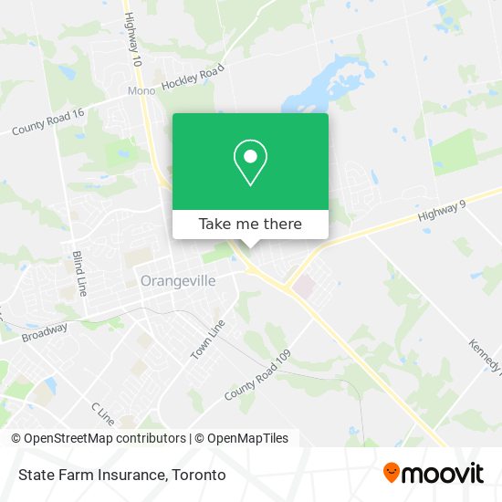 State Farm Insurance map