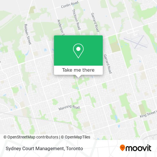 Sydney Court Management map
