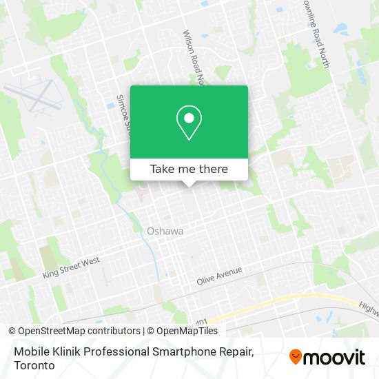 Mobile Klinik Professional Smartphone Repair map