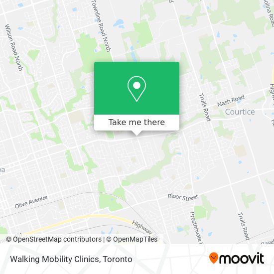 Walking Mobility Clinics plan